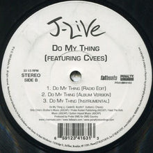 Load image into Gallery viewer, J-Live – Harder / Do My Thing