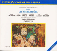 Load image into Gallery viewer, Mozart - Cotrubas • Tappy • Donat • Boesch • Van Dam • Talvela, Wiener Philharmoniker, James Levine – Die Zauberflöte