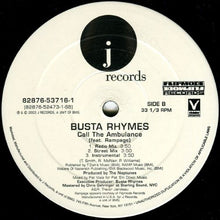 Load image into Gallery viewer, Busta Rhymes Featuring Rah Digga & M.O.P. – Call The Ambulance (Remix)