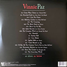 Load image into Gallery viewer, Vinnie Paz – As Above So Below (Black & Red Splatter Vinyl)