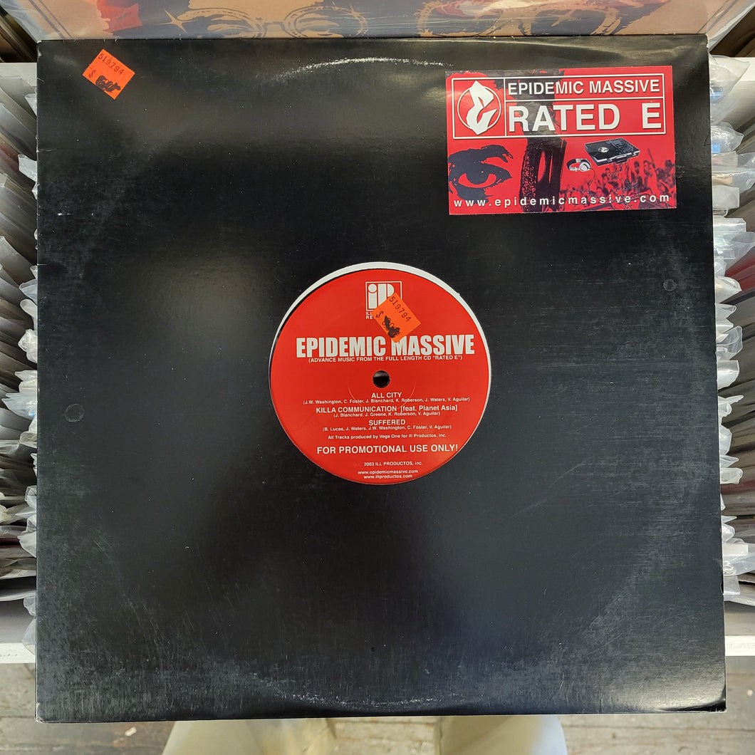 Epidemic Massive - All City / Killa Communication / Suffered
