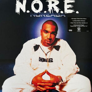 N.O.R.E. – Noreaga  (Clear With Blue Splatter)