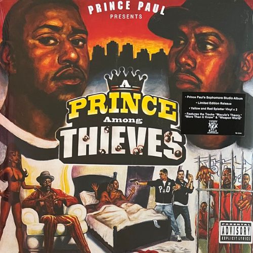 Prince Paul – A Prince Among Thieves (Yellow & Red Splatter)