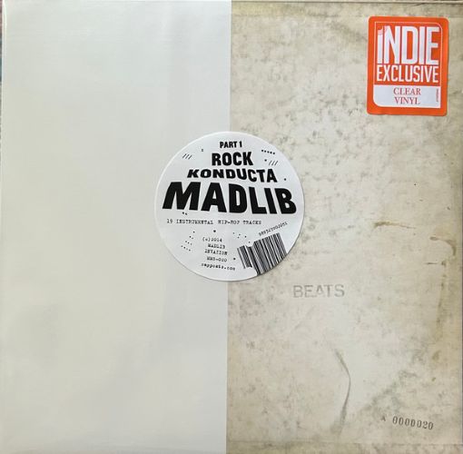 Madlib – Rock Konducta (Part 1) [Clear Vinyl]