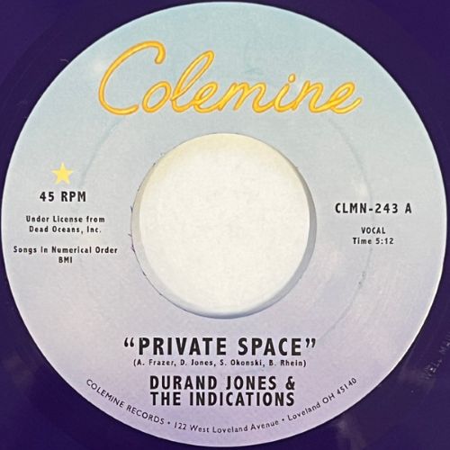 Durand Jones & The Indications – Private Space (Purple Vinyl)