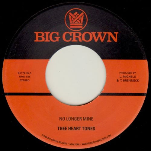 Thee Heart Tones – No Longer Mine / Cry My Tears Away