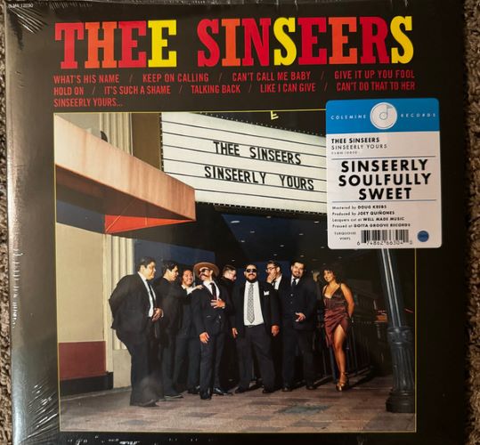 Thee Sinseers – Sinseerly Yours (Turquoise Vinyl)
