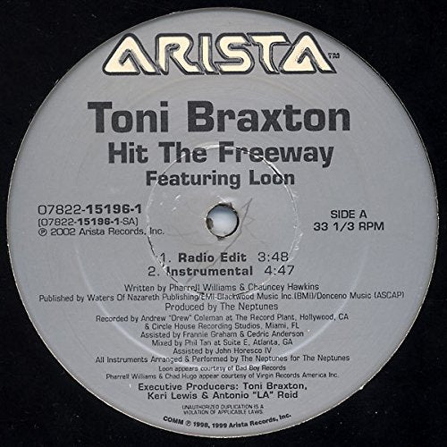 Toni Braxton Featuring Loon – Hit The Freeway