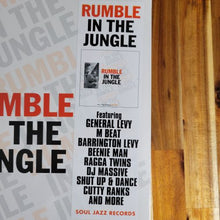 Load image into Gallery viewer, Various – Rumble In The Jungle (20th Anniversary Edition)
