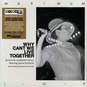 Maximum Joy – Why Can't We Live Together (Clear Vinyl)
