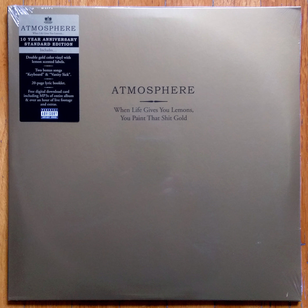 Atmosphere – When Life Gives You Lemons, You Paint That Shit Gold (Gold Colored Vinyl)