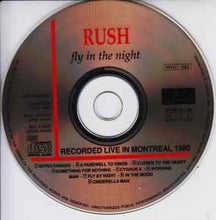 Load image into Gallery viewer, Rush – Fly In The Night
