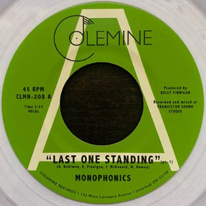 Monophonics – Last One Standing (Clear Vinyl)