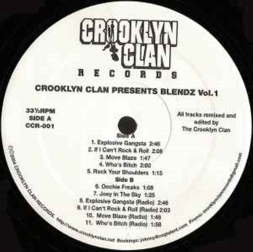Crooklyn Clan ‎– Crooklyn Clan Presents Blendz Vol. 1