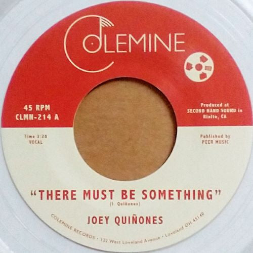 Joey Quiñones – There Must Be Something (Clear Vinyl)