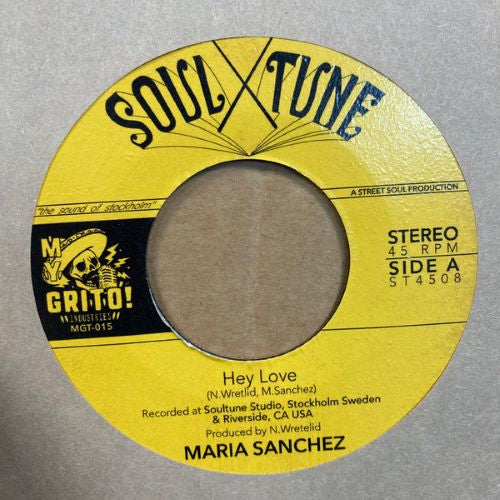 Maria Sanchez – Hey Love / Give Me Your Lovin'