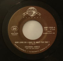 Load image into Gallery viewer, Sharon Jones And The Dap-Kings – How Long Do I Have To Wait For You ?
