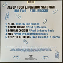 Load image into Gallery viewer, Aesop Rock &amp; Homeboy Sandman – Lice Two: Still Buggin'
