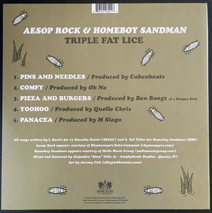 Aesop Rock & Homeboy Sandman – Triple Fat Lice