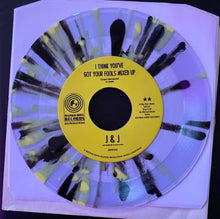 Load image into Gallery viewer, J&amp;J – Great Big Bundle Of Love / I Think You've Got Your Fools Mixed Up (Clear Black And Yellow Splatter vinyl)

